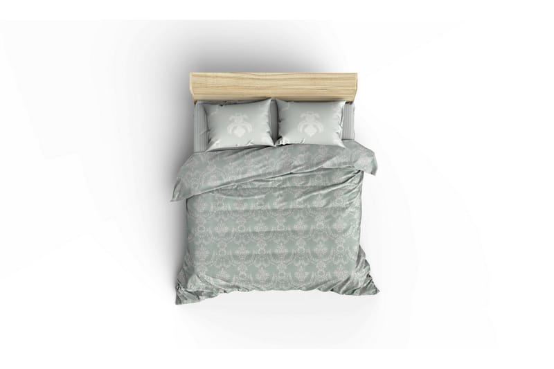 EPONJ HOME Överkast Dubbelt 200x235 Grön/Vit - Textilier & mattor - Sängkläder