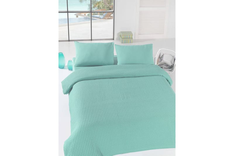 EPONJ HOME Överkast Dubbelt 200x235 Mint - Textilier & mattor - Sängkläder