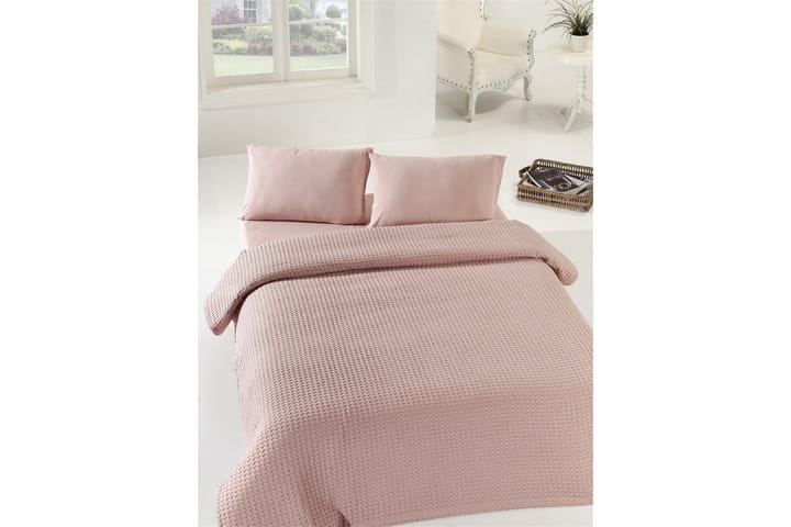 EPONJ HOME Överkast Dubbelt 200x240 Rosa - Textilier & mattor - Sängkläder