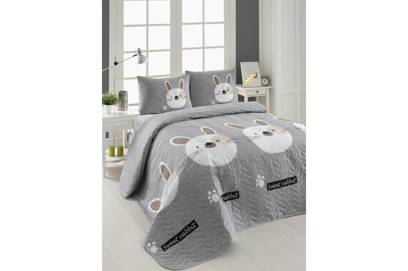 EPONJ HOME Överkast Grå - Textilier & mattor - Sängkläder
