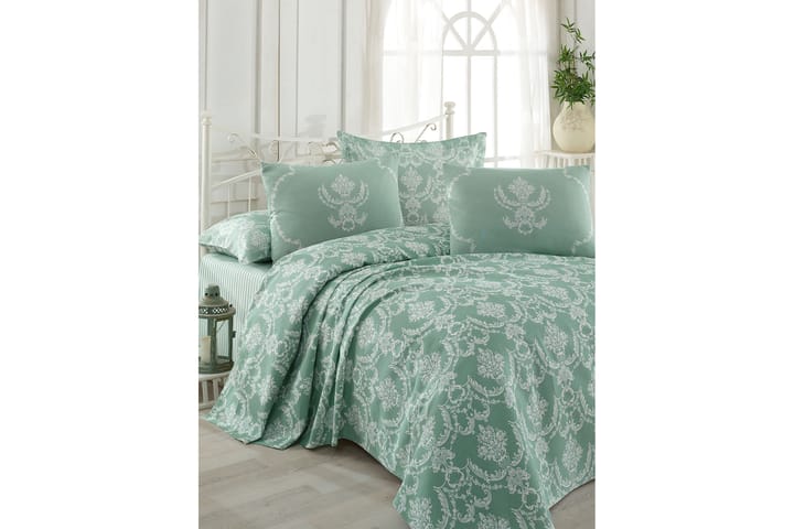 EPONJ HOME Överkast Grön - Textilier & mattor - Sängkläder