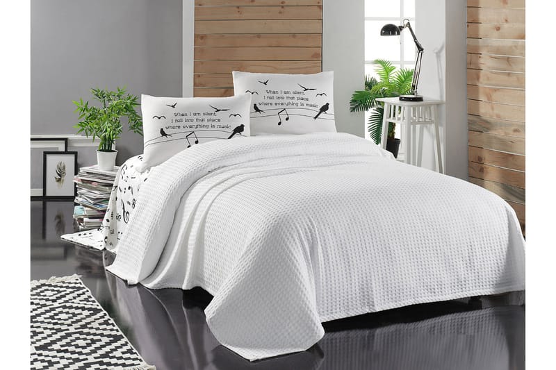 EPONJ HOME Överkast Vit - Textilier & mattor - Sängkläder