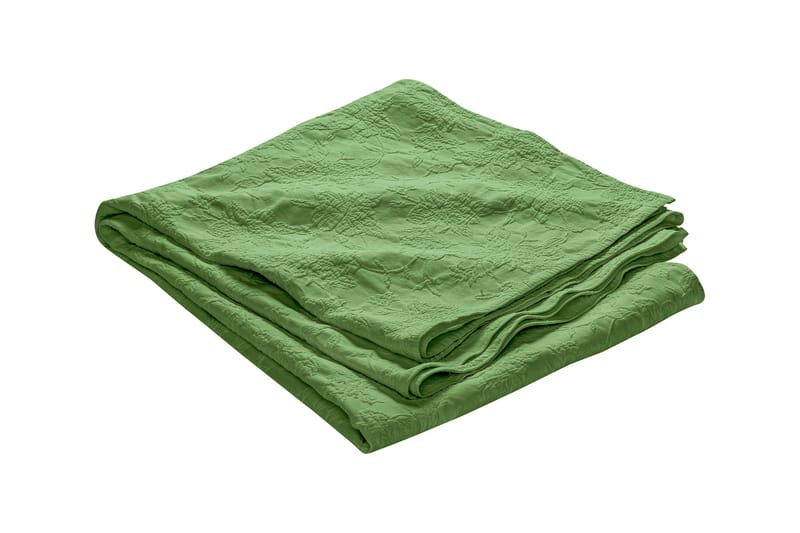 FIONA Överkast 260 Mönstrad Grön - Textilier & mattor - Sängkläder