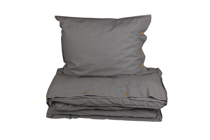 HYGGE Bäddset 150x210 cm Grå - Textilier & mattor - Sängkläder