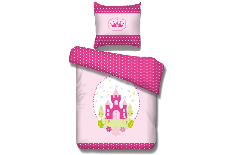 SKATTA Bäddset Prinsessa Rosa - Textilier & mattor - Sängkläder