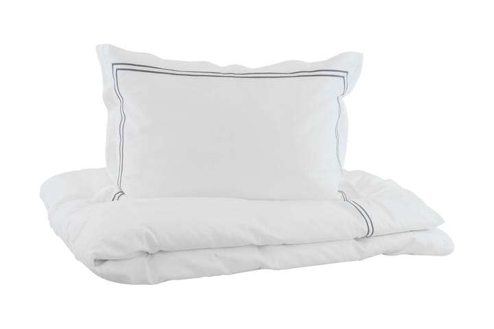 TILDA Bäddset 150x210 cm Svart - Vit - Textilier & mattor - Sängkläder