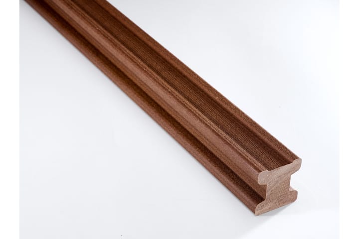 Underliggare 50x50 300 cm Brun - WoodPlastic - Utemöbler - Balkong - Balkonggolv - Trall balkong