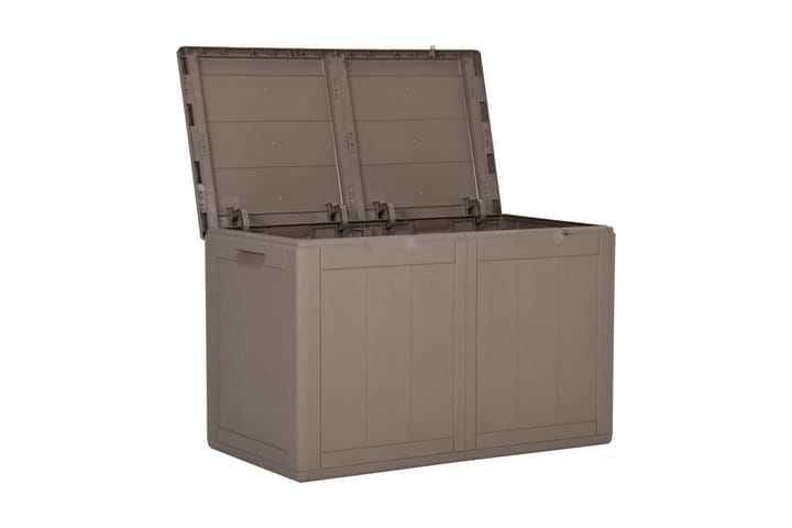 Dynbox 180 liter brun PP-rotting - Brun - Utemöbler - Dynförvaring & möbelskydd - Dynboxar & dynlådor