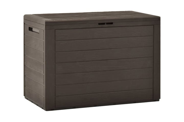 Dynbox brun 78x44x55 cm - Brun - Utemöbler - Dynförvaring & möbelskydd - Dynboxar & dynlådor