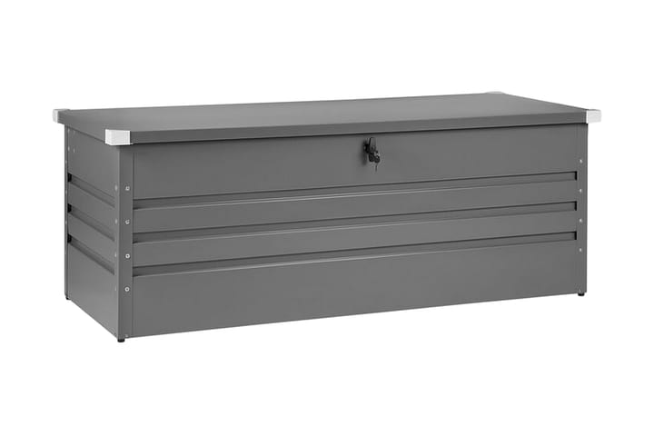 Dynlåda 165 x 70 cm grå CEBROSA - Grå - Utemöbler - Dynförvaring & möbelskydd - Dynboxar & dynlådor