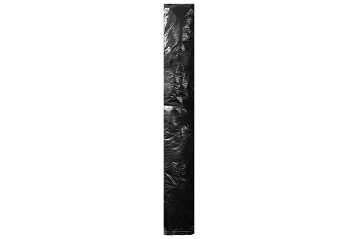 Parasollskydd 2 st med blixtlås PE 250 cm - Utemöbler - Dynförvaring & möbelskydd - Parasollskydd