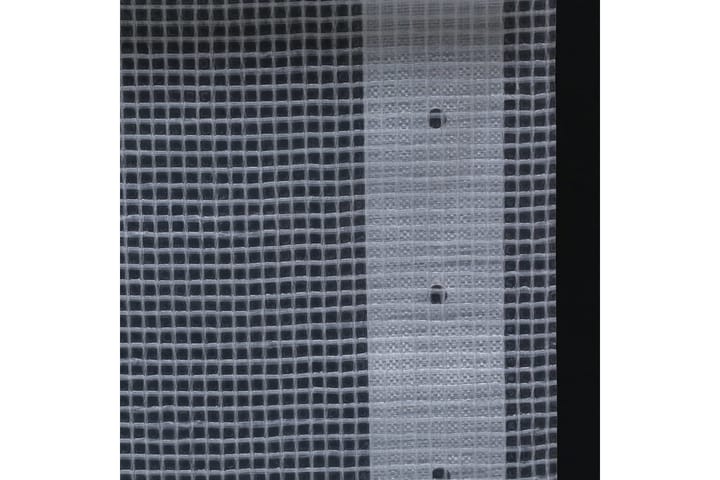 Leno presenning 2 st 260 g/m² 2x6 m vit - Vit - Utemöbler - Dynförvaring & möbelskydd - Presenningar