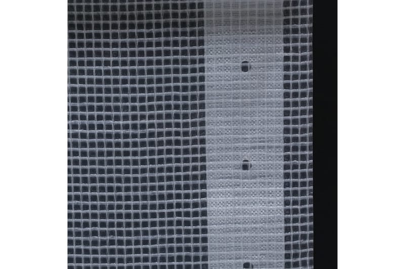 Leno presenning 2 st 260 g/m² 3x3 m vit - Vit - Utemöbler - Dynförvaring & möbelskydd - Presenningar