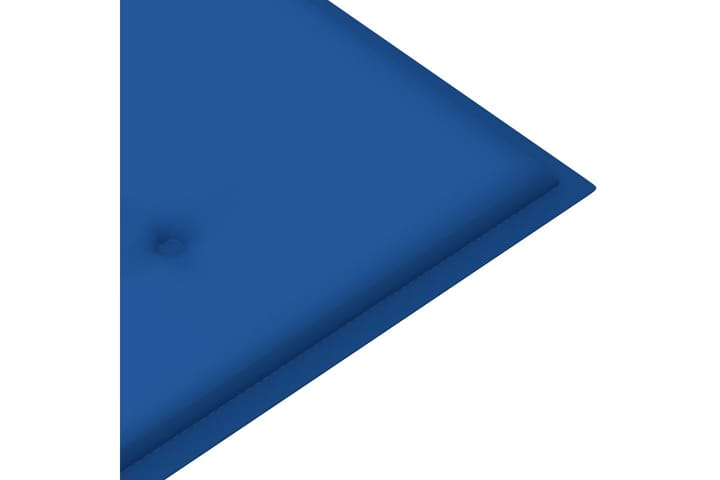 Dyna till trädgårdsbänk kungsblå 100x50x4 cm tyg - Blå - Utemöbler - Dynor - Soffdynor & bänkdynor utemöbler
