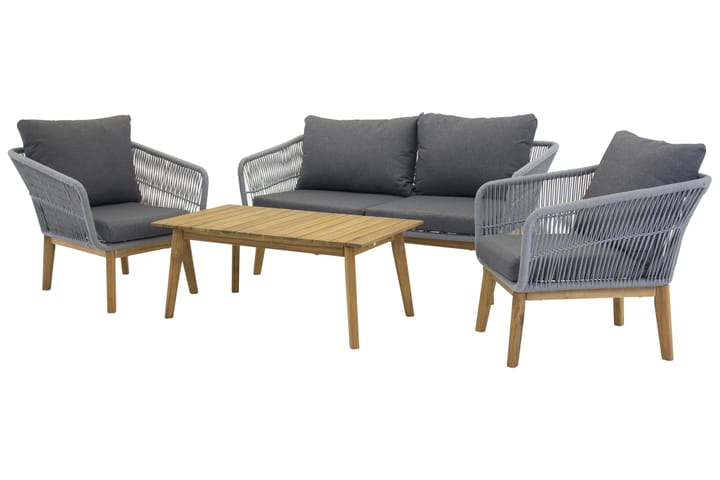 CHANIA Loungegrupp Grå - Venture Home - Möbler - Matplats - Matbord & köksbord