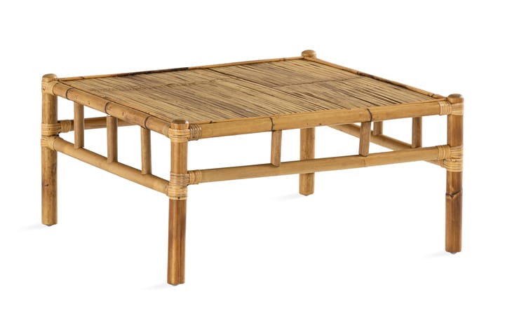 BABSAND Soffbord 70 cm Bambu/Beige - Utemöbler - Utebord - Soffbord utomhus & loungebord