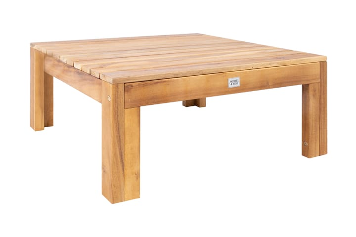 FINLAY Soffbord 65x65xH29,5 cm Akacia - Utemöbler - Trädgårdsbord & Utebord - Soffbord utomhus & loungebord