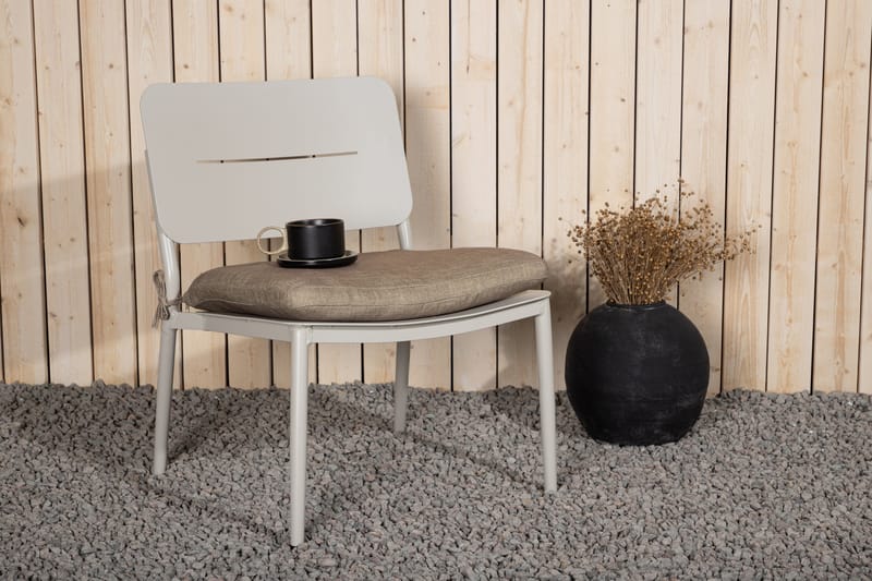 LINA Fåtölj Brun - Venture Home - Utemöbler - Loungemöbler