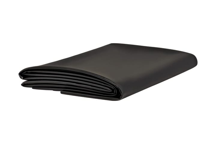 Dammduk svart 2x8 m PVC 0,5 mm