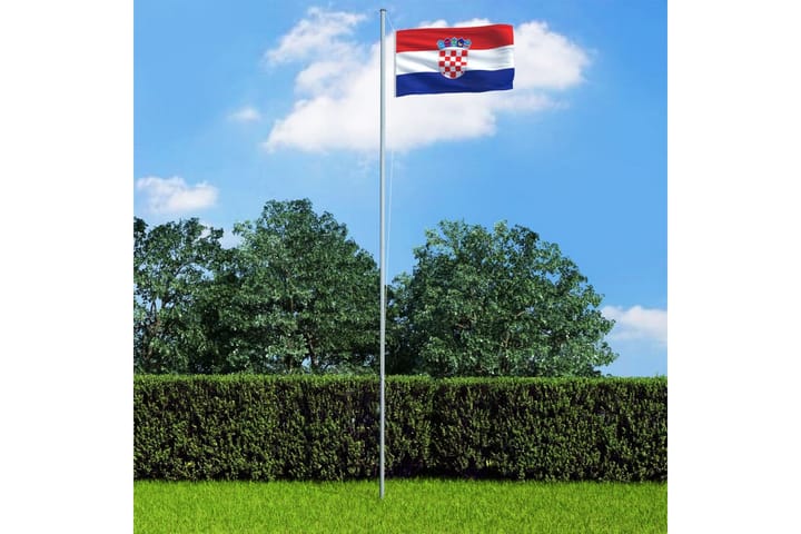Kroatiens flagga 90x150 cm