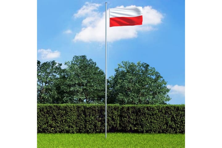 Polens flagga 90x150 cm - Utemöbler - Övrigt utemöbler - Tillbehör - Övriga trädgårdstillbehör
