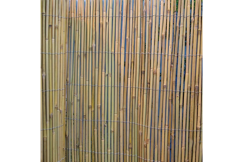 Bambusrottingstaket i trädgården 15x5m - Utemöbler - Övrigt utemöbler - Tillbehör - Staket & grindar