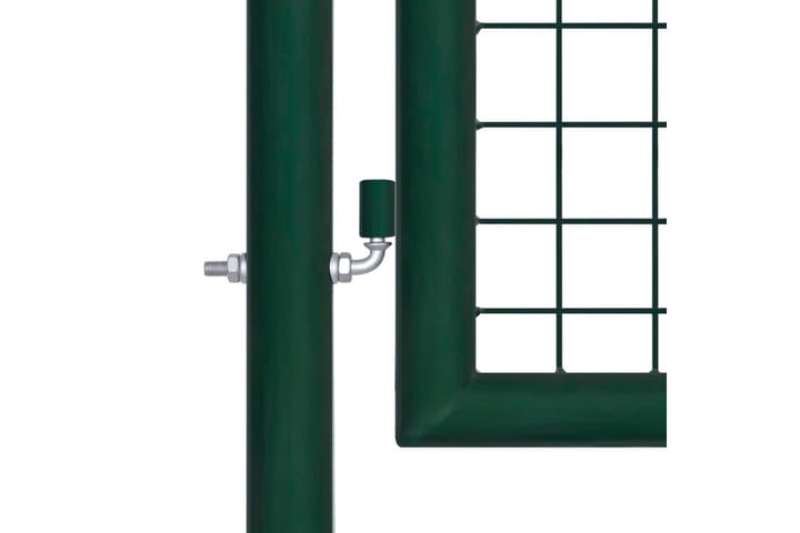 Grind stål 100x75 cm grön - Grön - Utemöbler - Övrigt utemöbler - Tillbehör - Staket & grindar