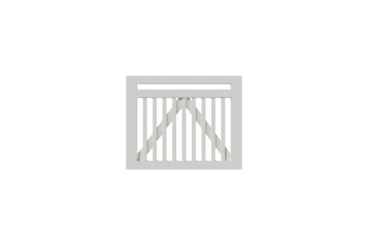 PLUS Linea Fasadgrind 100×80 cm - Utemöbler - Övrigt utemöbler - Tillbehör - Staket & grindar