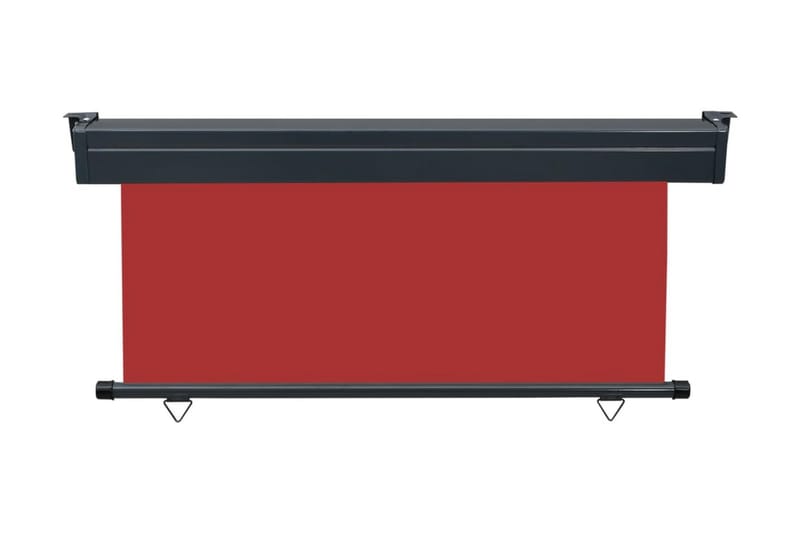 Balkongmarkis 170x250 cm röd - Röd - Utemöbler - Solskydd - Markiser