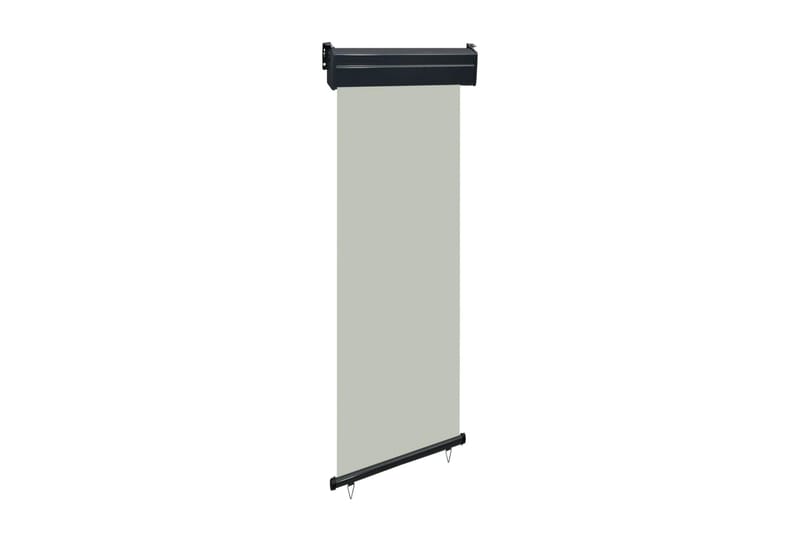 Balkongmarkis 60x250 cm grå - Grå - Utemöbler - Solskydd - Markiser - Fönstermarkis