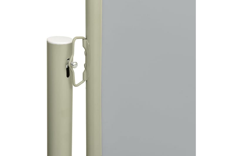 Infällbar sidomarkis 117x500 cm grå - Grå - Utemöbler - Solskydd - Markiser