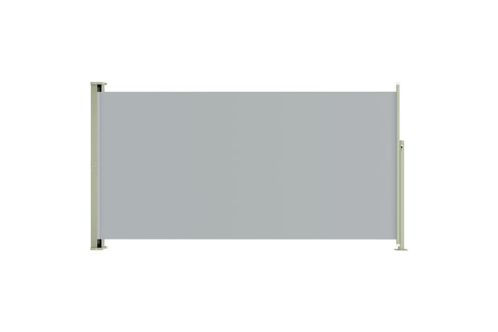 Infällbar sidomarkis 160x300 cm grå - Grå - Utemöbler - Solskydd - Markiser
