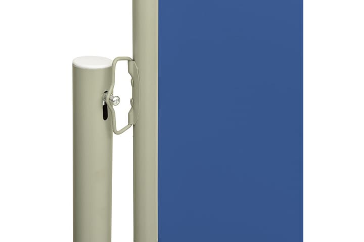 Infällbar sidomarkis 200x500 cm blå - Blå - Utemöbler - Solskydd - Markiser