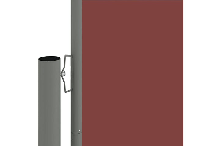 Infällbar sidomarkis brun 160x1200 cm - Brun - Utemöbler - Solskydd - Markiser