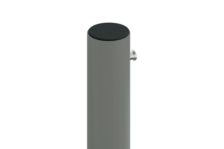 Infällbar sidomarkis svart 117x1200 cm - Svart - Utemöbler - Solskydd - Markiser