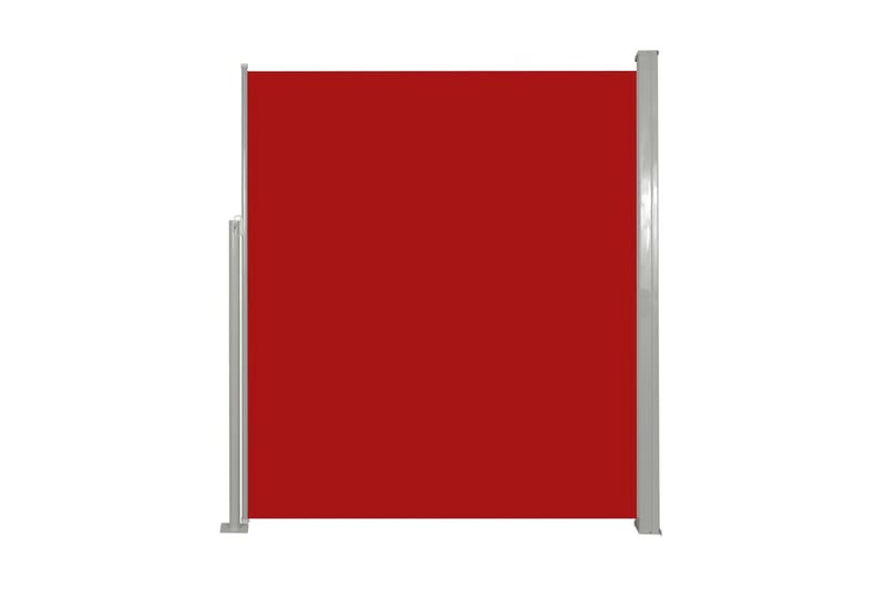Sidomarkis för uteplats 160x300 cm röd