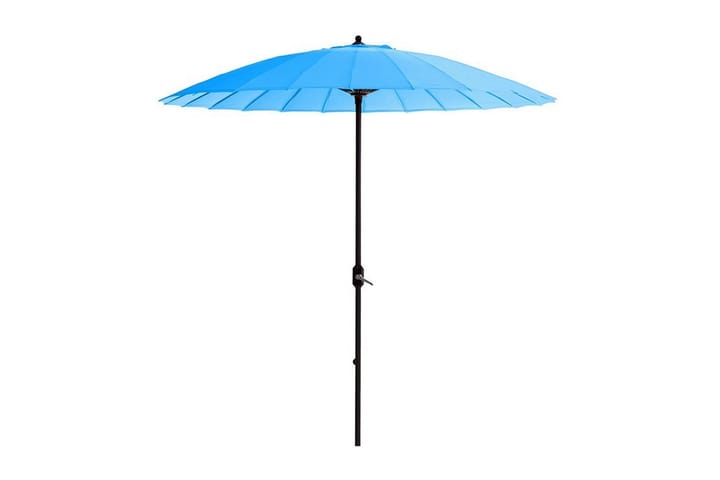 MANILLA Parasoll 250 cm Svart/Blå - Garden Impressions - Utemöbler - Solskydd - Parasoll
