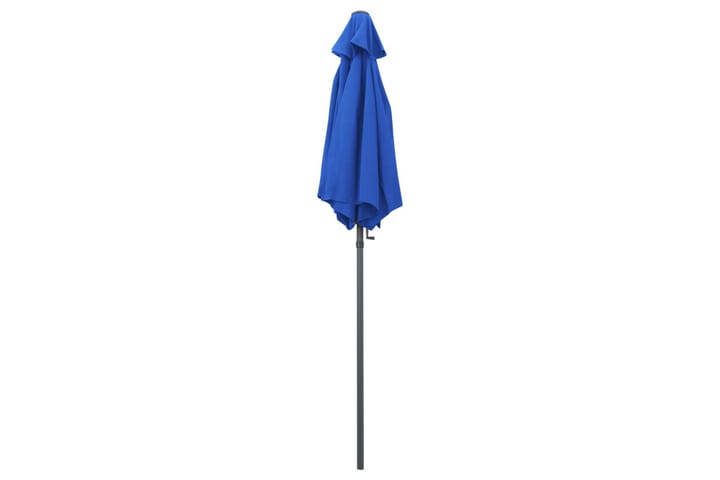 Parasoll blå 200x211 cm aluminium - Blå - Utemöbler - Solskydd - Parasoll