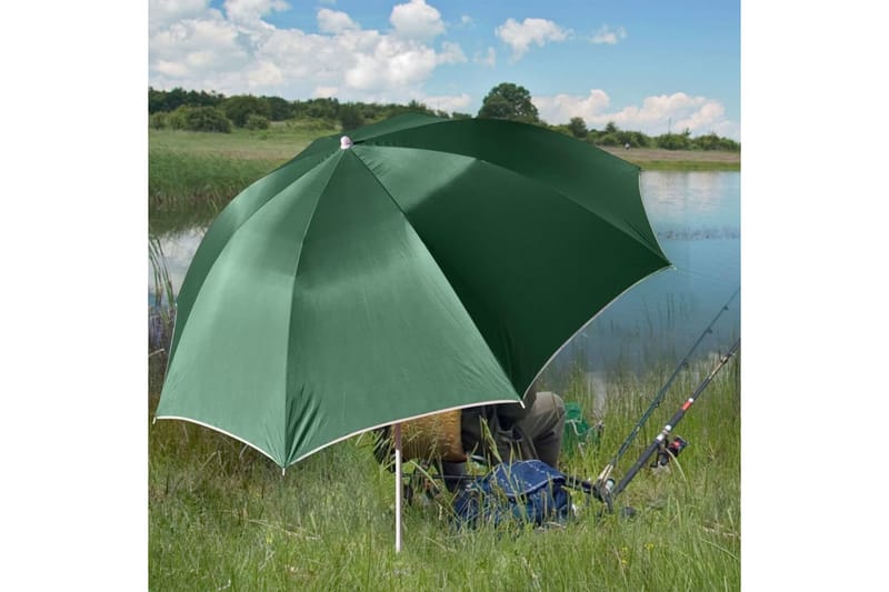 Parasoll för fiske grön UV30 200 cm