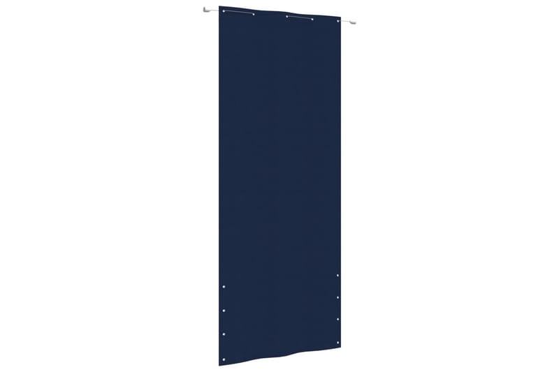 Balkongskärm blå 100x240 cm oxfordtyg - Blå - Utemöbler - Solskydd - Skärmskydd & vindskydd