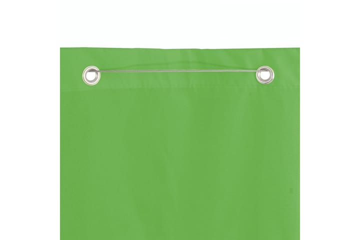 Balkongskärm ljusgrön 120x240 cm oxfordtyg - Ljusgrön - Utemöbler - Solskydd - Skärmskydd & vindskydd