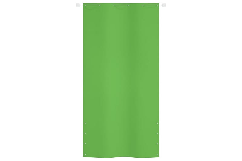 Balkongskärm ljusgrön 120x240 cm oxfordtyg - Ljusgrön - Utemöbler - Solskydd - Skärmskydd & vindskydd