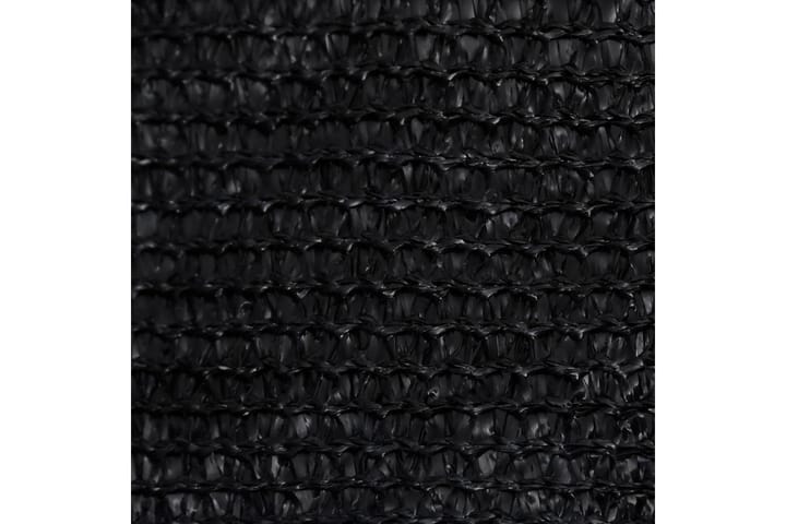 Solsegel 160 g/m² svart 2,5x2,5x3,5 m HDPE
