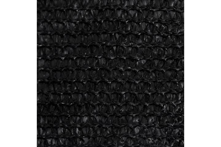 Solsegel 160 g/m² svart 3,5x4,5 m HDPE