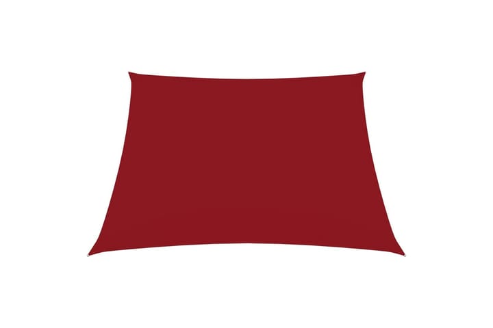 Solsegel oxfordtyg fyrkantigt 4,5x4,5 m red - Röd - Utemöbler - Solskydd - Solsegel