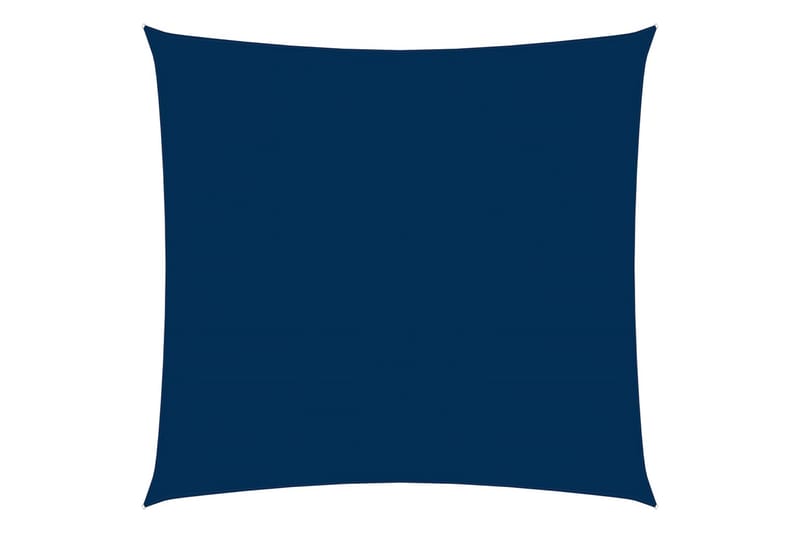 Solsegel oxfordtyg fyrkantigt 5x5 m blå