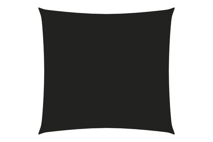 Solsegel oxfordtyg rektangulärt 2,5x3 m svart