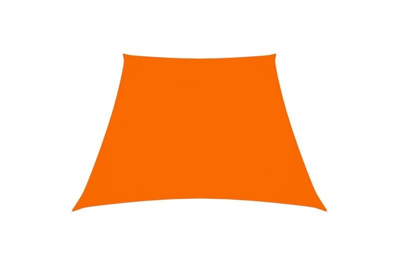 Solsegel oxfordtyg trapets 3/4x3 m orange