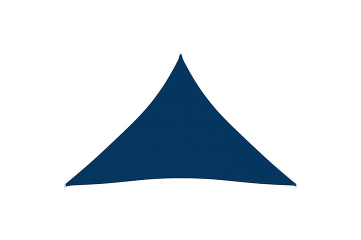 Solsegel oxfordtyg trekantigt 5x6x6 m blå - Blå - Utemöbler - Solskydd - Solsegel