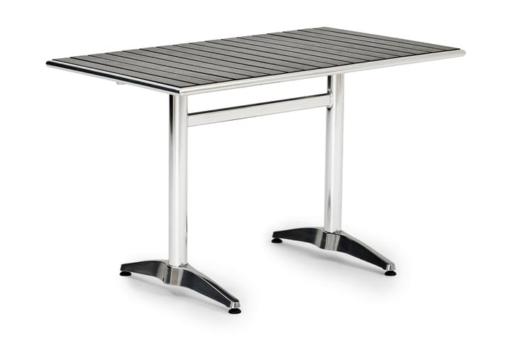 ALUNDA Bord 70x120 Aluminium - Utemöbler - Trädgårdsbord & Utebord - Cafebord